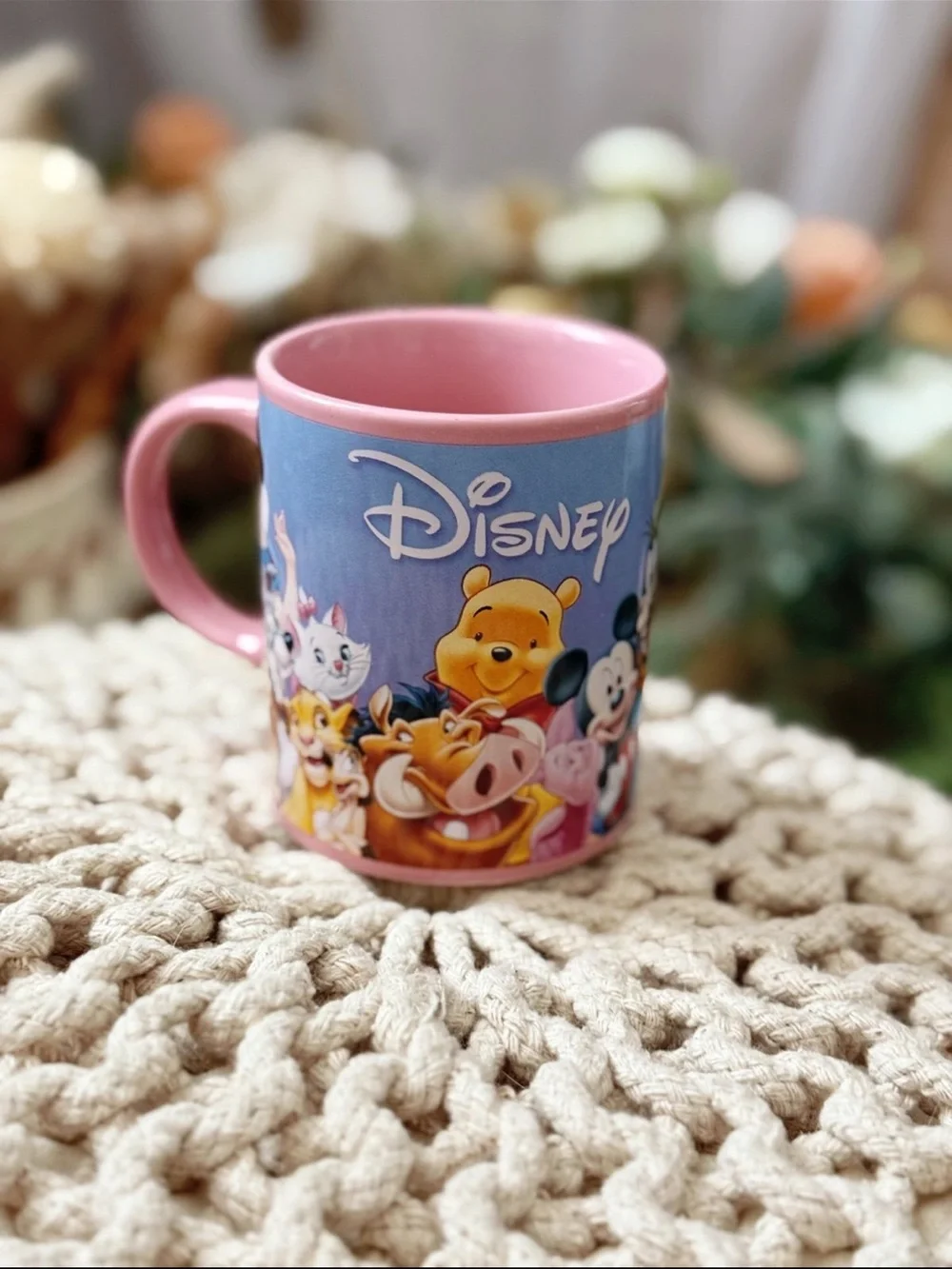 Disney Pink Disney Princesses Ceramic Coffee Mug